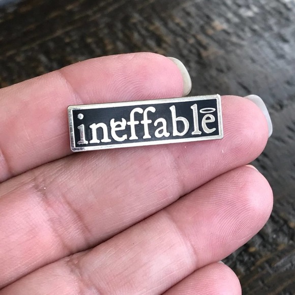 Good Omen's INEFFABLE Collectible Enamel Pin NEW! 825x3 - Picture 10 of 11